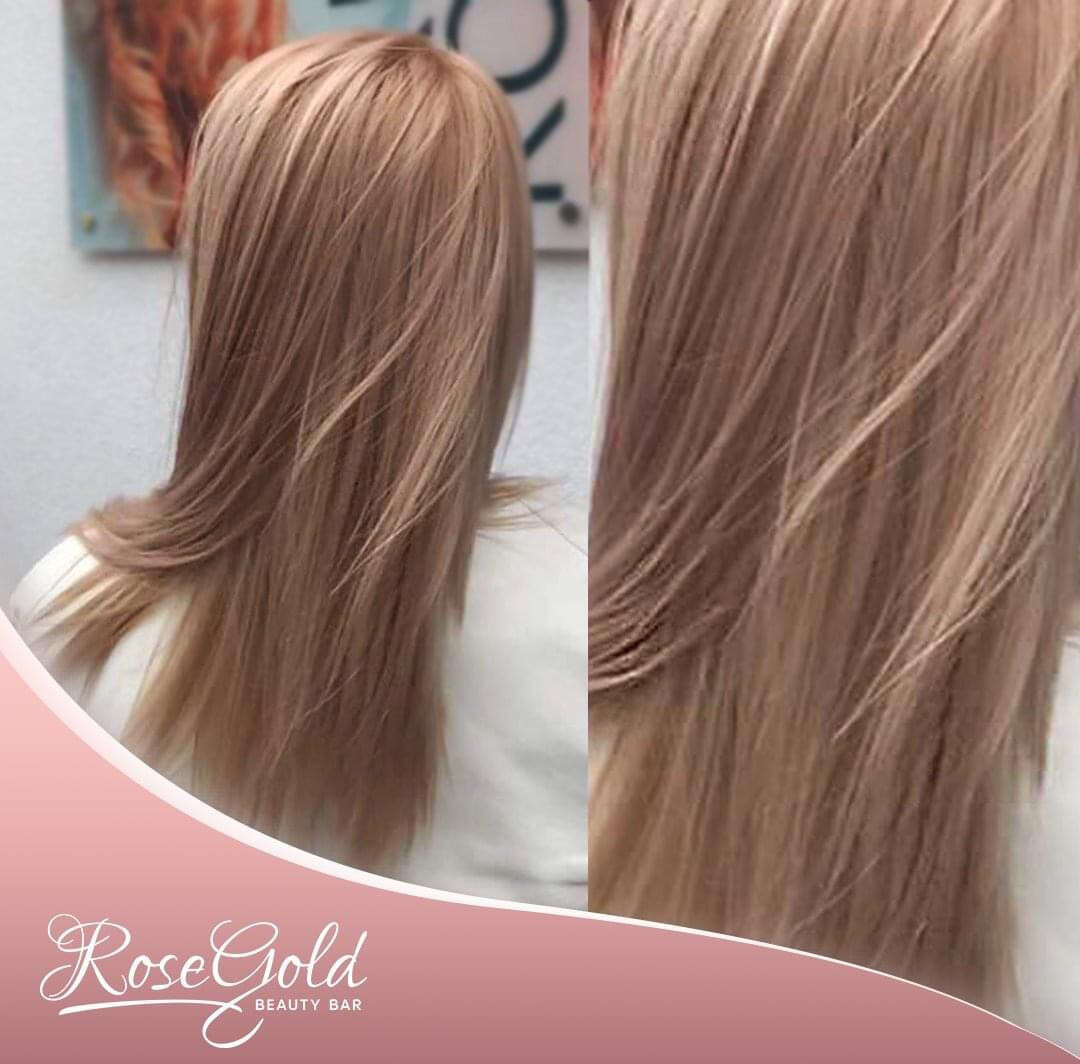 Frisuren für jeden Typ von Rose Gold Beauty Bar