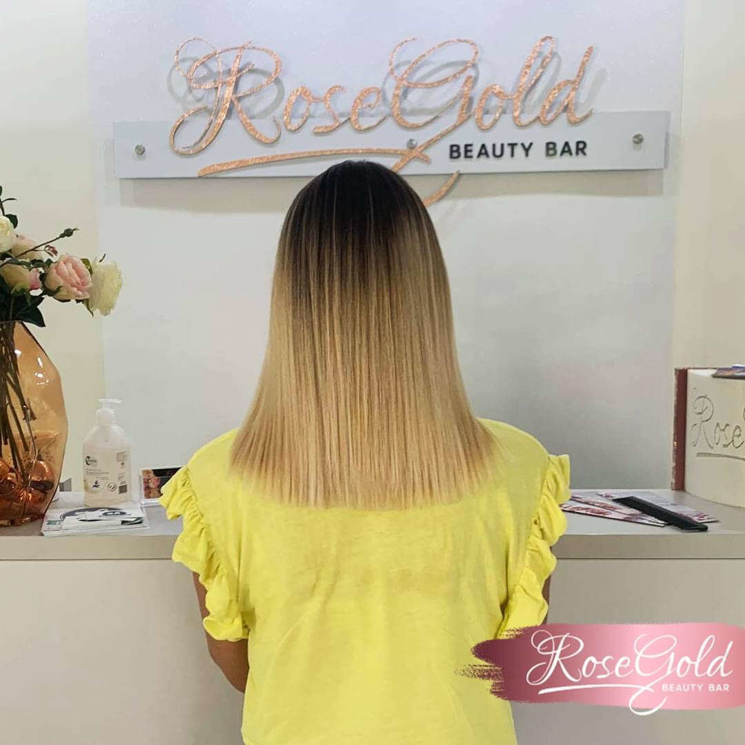 Färbetechniken von Rose Gold Beauty Bar