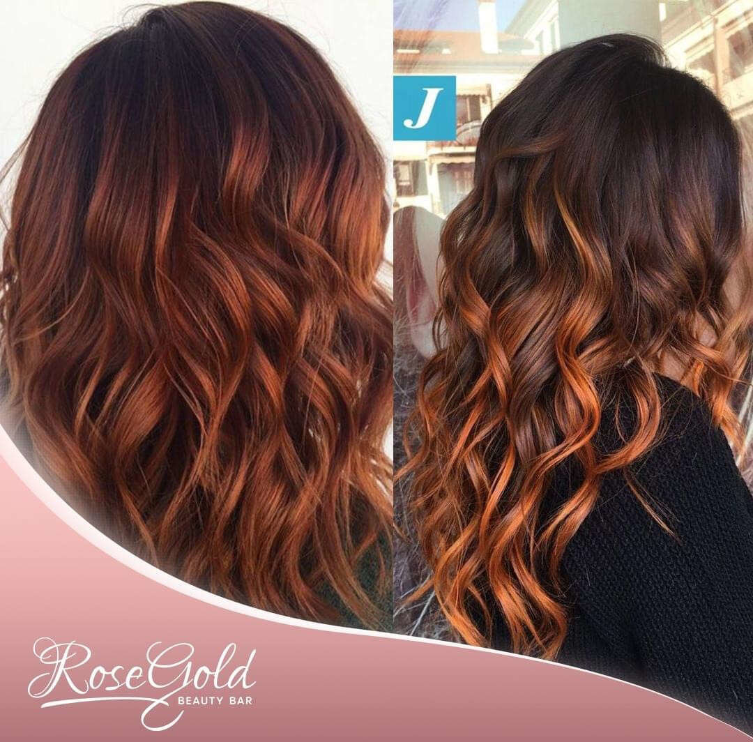 Friseurleistungen von Rose Gold Beauty Bar