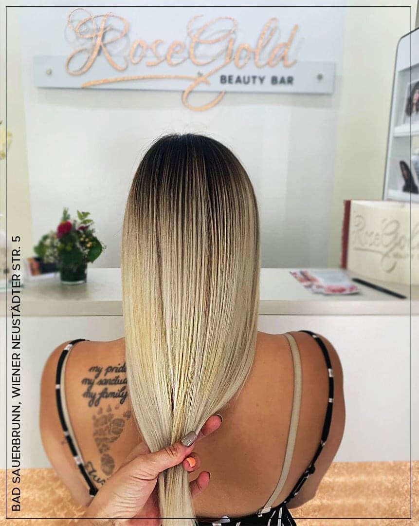 typgerechte Frisuren von Rose Gold Beauty Bar